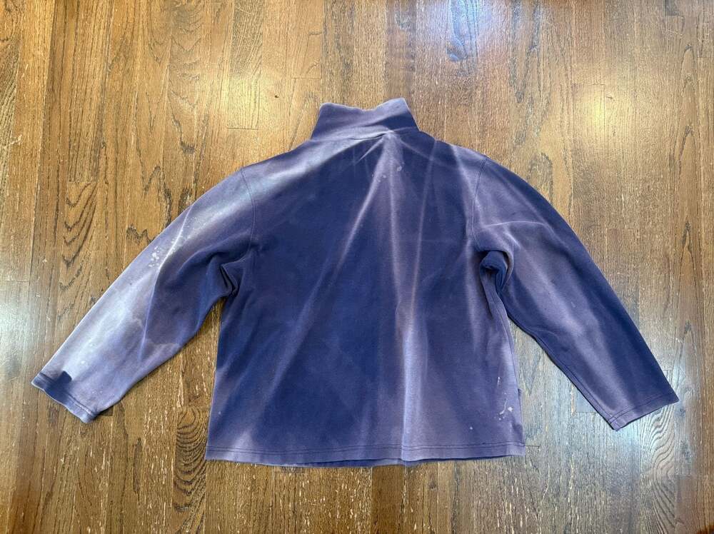 Northern Reflections Reflect Sport Sun faded 3/4 Quarter Zip Pulllover Size L - Picture 5 of 6